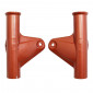 SUPPORT DE PHARE/PROJECTEUR CYCLO ADAPTABLE MBK/MOTOBECANE 89 A PEINDRE BASE CHAUDRON -SELECTION P2R- 3701213417988