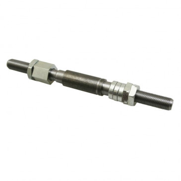 WHEEL AXLE FOR MOPED Ø 11x100 Lg 158mm - FOR PEUGEOT 103 FRONT (COMPLETE SET) -SELECTION P2R- 3701213418206