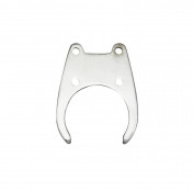 SUPPORT COMPTEUR CYCLO ADAPTABLE PEUGEOT 103 SP ROND CHROME -SELECTION P2R- 3701213416981