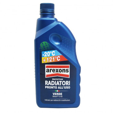 COOLANT LIQUID - AREXONS UNIVERSAL -20°C/+121°C GREEN (1L) 8002565080505