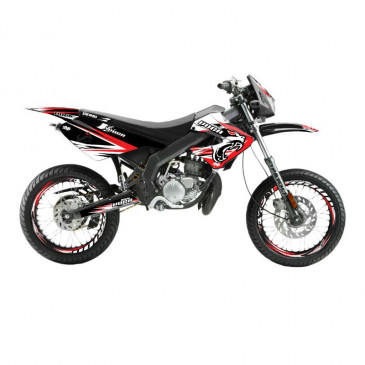 AUTOCOLLANT/STICKER/KIT DECO 50 A BOITE VOCA POUR DERBI 50 SENDA X-TREME 2005>2009 3700948184776