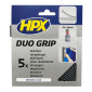 ADHESIVE TAPE HPX - MOUNTING TAPE DUO GRIP BLACK 25mm x 2M