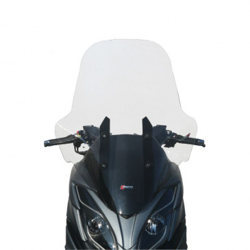 PARE-BRISE/SAUTE VENT MAXISCOOTER POUR KYMCO 300 G-DINK 2017> TRANSPARENT (H 815mm - L 610mm) -FACO- 3700948126974