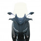 WINDSHIELD FOR MAXISCOOTER YAMAHA 125 XMAX 2017>, 300 XMAX 2017>, 400 XMAX 2017> TRANSPARENT WITH SCREEN PRINTING (H 720mm - L 580mm) -FACO- 3700948127230