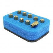 MAIN JET FOR CARB MIKUNI POLINI (BOX WITH 10 PIECES 10, N° 280 A 270) (380.0005) 8054705093999