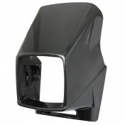 HEADLIGHT FAIRING FOR MOPED PEUGEOT 103 SP, SPX BLACK -SELECTION P2R- 3701213418084