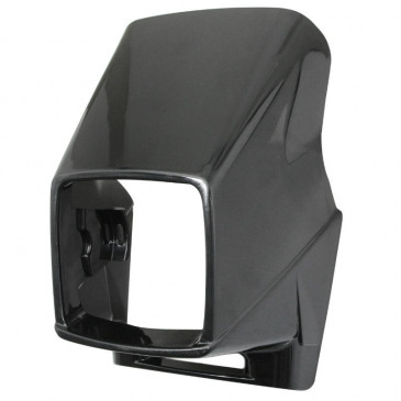 HEADLIGHT FAIRING FOR MOPED PEUGEOT 103 SP, SPX BLACK -SELECTION P2R-