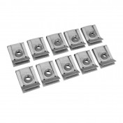 STEEL CAPTIVE NUT FOR BODY PARTS Ø5 (10 IN A BAG) -P2R- 3700948113301