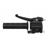 POIGNEE DE FREIN CYCLO ADAPTABLE MBK 88, 89 AVEC STARTER NOIR GAUCHE -P2R- 3700948114063