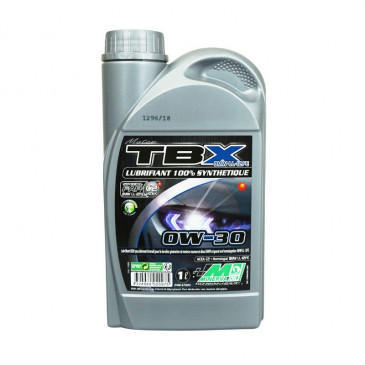 OIL FOR 4 STROKE ENGINE MINERVA AUTO SYNTHESE TBX 0W30 (100% SYNTHETIC FOR DIESEL/PETROL ENGINES) (RECOMENDED FOR PIAGGIO 125 MEDLEY) (1L)