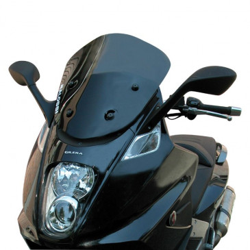 PARE-BRISE/SAUTE VENT MAXISCOOTER POUR GILERA 800 GP FUME (H 420 mm - L 395 mm) -MALOSSI- 3700948139264
