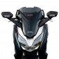 PARE-BRISE/SAUTE VENT MAXISCOOTER POUR HONDA 125 FORZA 2016>2020, 300 FORZA 2018>2020 FUME (H 400 mm - L 395 mm) -MALOSSI- 3700948139271