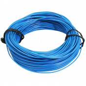 FIL ELECTRIQUE 0,50mm2 7/10 MULTIBRIN BLEU (50M) -SELECTION P2R-