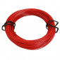 ELECTRIC WIRE 7/10 (0,50mm) RED (50M) MULTIPLE NETTING -SELECTION P2R-