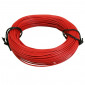 ELECTRIC WIRE 9/10 (0,75mm) RED (50M) MULTIPLE NETTING -SELECTION P2R-