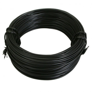 ELECTRIC WIRE 12/10 (1,00mm) BLACK (50M) MULTIPLE NETTING -SELECTION P2R-