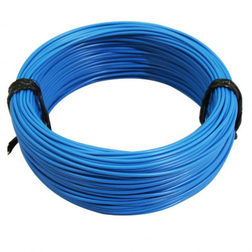 FIL ELECTRIQUE 1,00mm2 12/10 MULTIBRIN BLEU (50M) -SELECTION P2R-