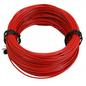 FIL ELECTRIQUE 1,00mm2 12/10 MULTIBRIN ROUGE (50M) -SELECTION P2R- 3701213418527
