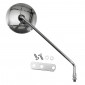 RETROVISEUR ADAPTABLE PIAGGIO 125-150-200 VESPA PX 1998>2016 DROIT CHROME (HOMOLOGUE CE) -VICMA- 8430525076068