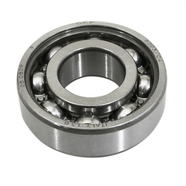 ROULEMENT D'EMBIELLAGE 6203 (17x40x12) SKF 6203/C4 ACIER ADAPTABLE PEUGEOT 103/SOLEX 3800 (VENDU A L'UNITE) 7316572987331