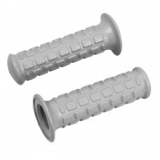 REVETEMENT POIGNEE ADAPTABLE CYCLO GRIS PAVE DIAM 22/24mm LONGUEUR 115mm (PAIRE) -SELECTION P2R- 3701213419449