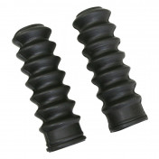 SOUFFLET DE FOURCHE CYCLO DIAM INT 17 ET 25mm - LONGUEUR 95mm ADAPTABLE MBK (PAIRE) -SELECTION P2R- 3701213419395