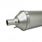 SILENCER FOR 50CC MOTORBIKE LEOVINCE X-FIGHT - STAINLESS (APPROVED) (REF 303228471R) 3700948176382