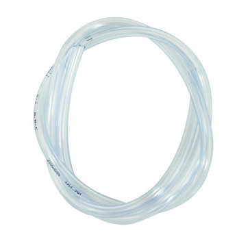 FUEL HOSE CRISTAL 5x8 TRANSPARENT (1M) (MADE IN FRANCE) 3701213419494