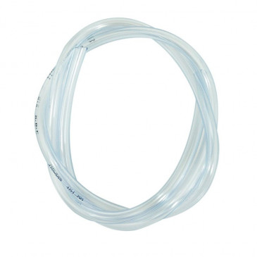 FUEL HOSE CRISTAL 5x8 TRANSPARENT (1M) (MADE IN FRANCE)