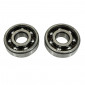 BEARING FOR CRANKSHAFT+SEALS - TPR HIGH PERFORMANCE- FOR 50cc MOTORBIKE - TOP PERF FOR MINARELLI 50 AM6/MBK 50 X-POWER/YAMAHA 50 TZR/PEUGEOT 50 XPS, XR6/RIEJU 50 RS1, SMX/BETA 50 RR (KIT) 3700948167175