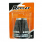 FILTRE A AIR REPLAY KN GRILLE ACIER CHROME FIXATION DROITE DIAM 55 mm