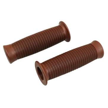 GRIP - AVOC SHEFFIELD CARAMEL - Long 125mm (PAIR)