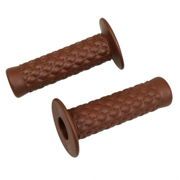 GRIP - AVOC BRIGHTON CARAMEL - Long 120mm (PAIR)