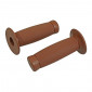 GRIP- AVOC NORWICH CARAMEL - Long 125mm (PAIR)