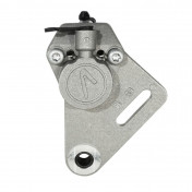 ETRIER DE FREIN AR ADAPTABLE DERBI 50 SENDA DRD XTREM 2006> (DIAM 12 mm) GRIS -AJP- 3700948147474