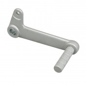 GEAR SHIFT LEVER FOR YAMAHA 50 TZR 2003>2008 ALU SILVER (FOLDING) -VICMA- 8430525115965