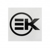 STICKER EK BLACK (75 x 75 mm) - ARTEK - SOLD PER UNIT 3700948114940