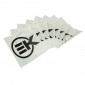 STICKER EK BLACK (75 x 75 mm) - ARTEK - SOLD PER UNIT