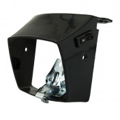 CAPOT PHARE/PROJECTEUR CYCLO ADAPTABLE PEUGEOT 103 MVL, VOGUE NOIR (AVEC PATTE ET RESSORT) -SELECTION P2R- 3701213420087