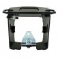 COWLING FOR HEADLIGHT FOR MOPED PEUGEOT 103 MVL, VOGUE BLACK (WITH SPRING + BRACKET) -SELECTION P2R- 3701213420087