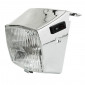 PHARE/PROJECTEUR CYCLO ADAPTABLE PEUGEOT 103 MVL, VOGUE CHROME (COMPLET) -SELECTION P2R- 3701213420070
