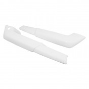 CAPOTAGE/CACHE MOTEUR CYCLO ADAPTABLE PEUGEOT 103 MVL BLANC (PAIRE) -SELECTION P2R- 3701213420032