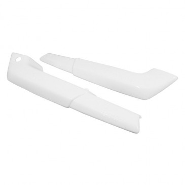 CAPOTAGE/CACHE MOTEUR CYCLO ADAPTABLE PEUGEOT 103 MVL BLANC (PAIRE) -SELECTION P2R- 3701213420032