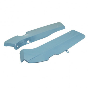 SIDE COVER (ENGINE) FOR MOPED MBK 88, 881 BLUE BASE TO BE PAINTED (PAIR) -SELECTION P2R-