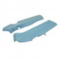 CAPOTAGE/CACHE MOTEUR CYCLO ADAPTABLE MBK/MOTOBECANE 88, 881 BLEU BRUT A PEINDRE (PAIRE) -SELECTION P2R- 3701213420216
