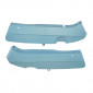 SIDE COVER (ENGINE) FOR MOPED MBK 88, 881 BLUE BASE TO BE PAINTED (PAIR) -SELECTION P2R-