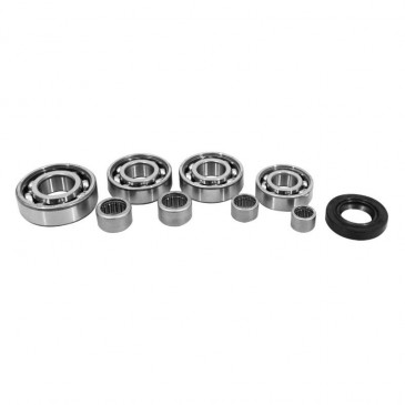BEARINGS+NEEDLE BEARINGS FOR GEARBOX -SKF INA - FOR MINARELLI 50 AM6/BETA 50 RR/RIEJU 50 MRT/SHERCO 50 SE-R/MBK 50 X-POWER/YAMAHA 50 TZR/PEUGEOT 50 XPS