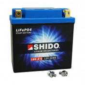 BATTERY 12V 3 Ah LB9-B SHIDO LITHIUM ION "READY TO USE"(Lg134xW75xH134) EQUALS YB9B-B 5414837156550