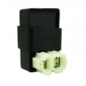 BOITIER CDI SCOOT ADAPTABLE SCOOTER 50 CHINOIS 4T GY6,139QMB / KYMCO 50 AGILITY 4T / PEUGEOT 50 V CLIC 4T / SYM 50 ORBIT 4T, MIO 4T / BAOTIAN 50 BT49QT 4T (4 + 2 FICHES (AC)) -P2R- 3700948116388