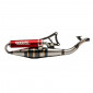 EXHAUST FOR SCOOT YASUNI Z VARNISHED FOR MBK 50 NITRO, OVETTO/YAMAHA 50 AEROX, NEOS/MALAGUTI 50 F12/APRILIA 50 SR (RED SILENCER) -TUB901R- 8404016009934